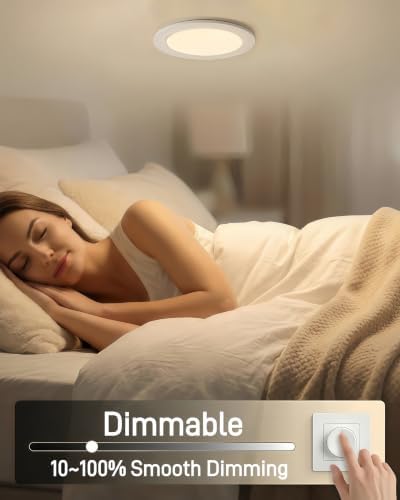 LEDYOND 6 Inch 6Pack LED Recessed Lights