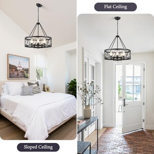 5-Light Farmhouse Chandelier