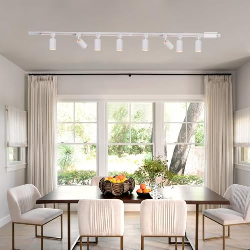 12-Light LED Track Lighting Kit, 13FT Rails