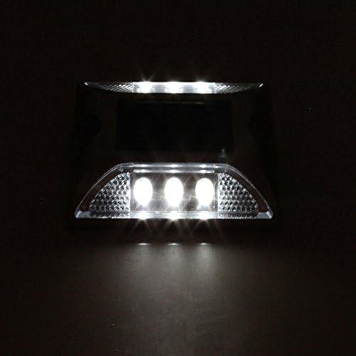 Aluminum Solar Deck Lights, 6 LED