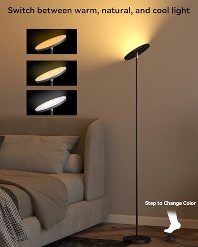 JOOFO LED Floor Lamp with Compact Remote