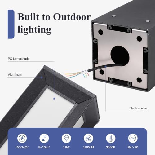 70.87" 3000K LED Outdoor Pathway Lights