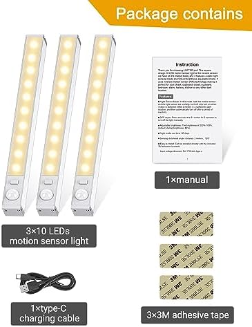 LOFTER-pro USB-C Rechargeable Motion Sensor Cabinet Lights