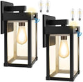Solar Wall Lights, 2 Bulbs, Motion Sensor