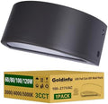 120W Full Cutoff LED Wall Pack Light, 3000/4000/5000K 3CCT, 60/80/100/120W Selectable - Field & Lumen Lighting