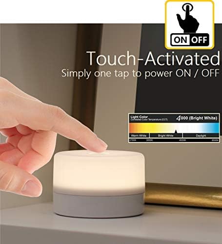 RTSU Rechargeable Touch Night Light for Nursery