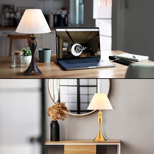 O'Bright Ember Black Rechargeable Cordless Table Lamp