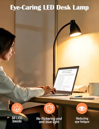 BOHON 900-Lumen Dimmable USB Desk Lamp — Black - view 3
