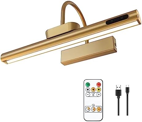 LYTARA Rechargeable Cordless Picture Light, Gold