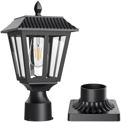Greluna Solar Post Lights, Cool White