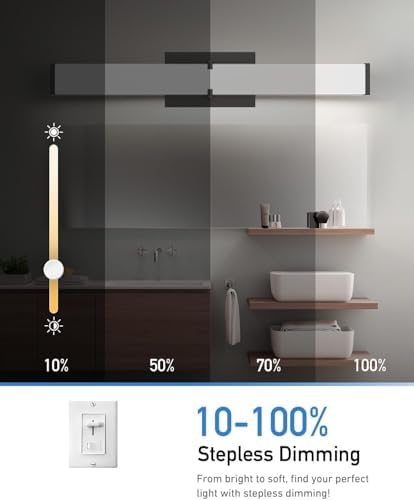 16 Inch 20W Dimmable LED Bathroom Vanity Light