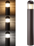 LEONLITE 3CCT LED Bollard Pathway Light, 43"