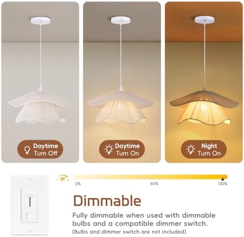 Littleglovo 19.6" 1-Light Pendant Chandelier