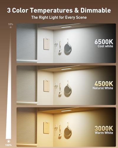 Wireless RGB Motion Sensor Lights, 4 Pack