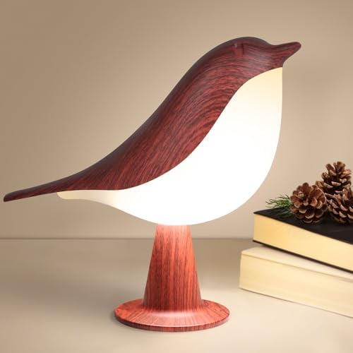 VoMii Bird Desk Lamp, Rechargeable, 3 Color Temperature