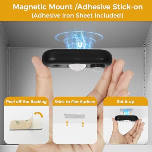 4 Pack Rechargeable Motion Sensor Puck Lights