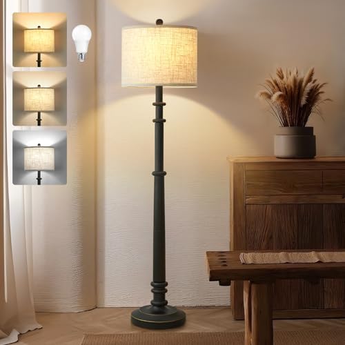 EJIAXIN 60" Floor Lamp with Adjustable Color Temperatures