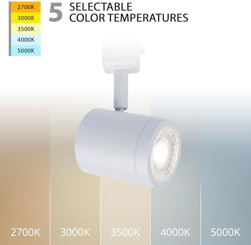 WAC Lighting Charge 8010 LED Track Heads, 6-Pack White