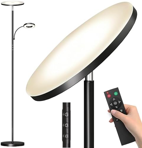 marctronic 42W 4000LM Dimmable LED Floor Lamp