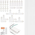 iCreating H-Track Lighting Rails Kit, 26ft White