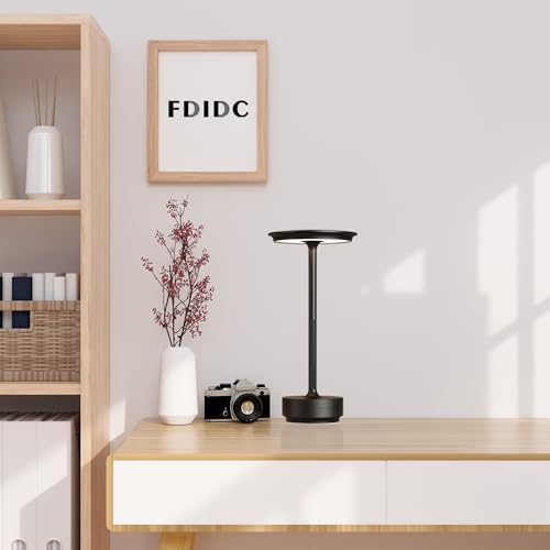 2 Pack 5000mAh Rechargeable Cordless LED Table Lamps