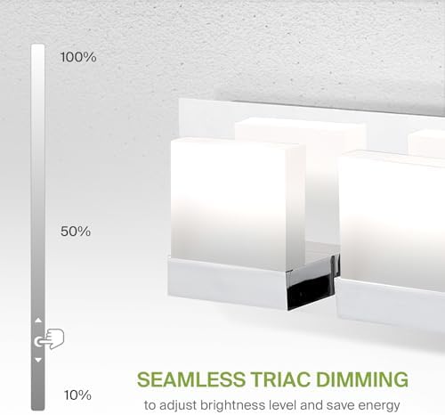 ASD 24-Inch 4-Light LED Bathroom Vanity Light