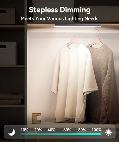 Under Cabinet LED Motion Sensor Lights, 2200mAh, 2 Pack
