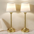 CHLORANTHUS 2 Pack Cordless Rechargeable Table Lamps