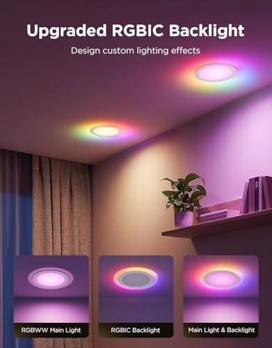 Govee Smart 6 Inch Recessed Lighting, 6 Pack