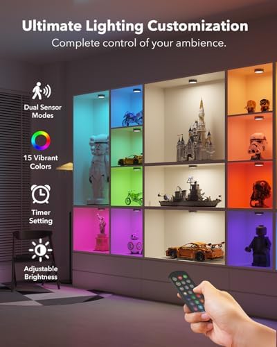 2400mAh Rechargeable Motion Sensor Puck Light