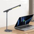 LED Desk Lamp with USB Ports. Eye-Caring 3 Color Temperature Stepless