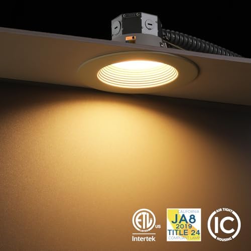 TORCHSTAR 8-Pack 6-Inch 5CCT LED Recessed Light