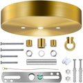 Light Canopy Kit, 5-1/8 Inches, Brass