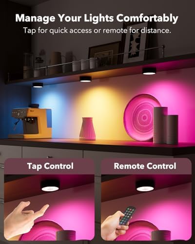 2400mAh Rechargeable Motion Sensor Puck Light