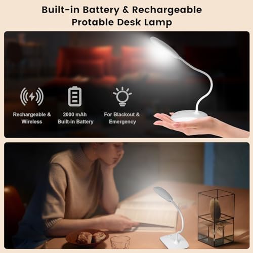 Small Rechargeable LED Desk Lamp