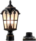 16.7" Dusk Dawn Sensor Outdoor Post Light