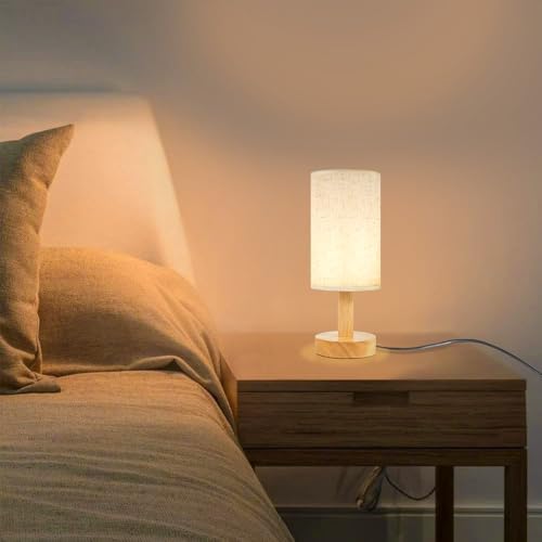 Rechargeable Cordless Table Lamp, Touch Stepless Dimming