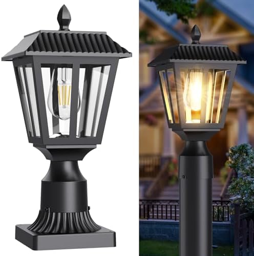 Greluna Solar Post Lights, Warm White