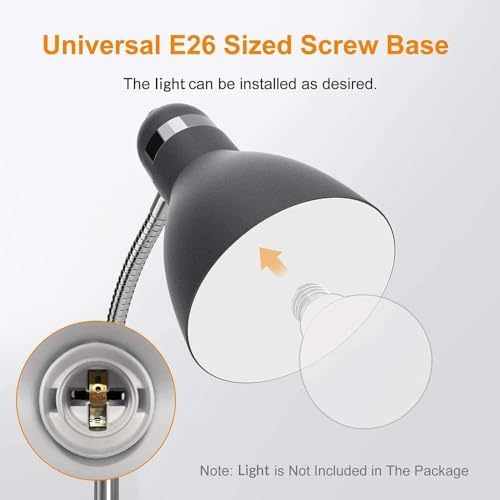 LEPOWER Metal Floor Lamp with Adjustable Gooseneck
