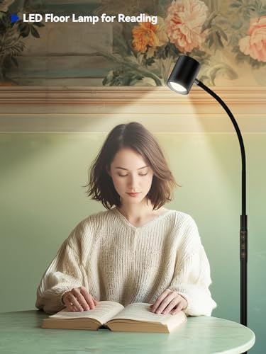GLOWRIUM 62" LED Reading Floor Lamp
