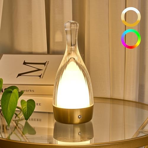 Table Lamp for Bedroom,Small Desk Lamp Dimmable 4