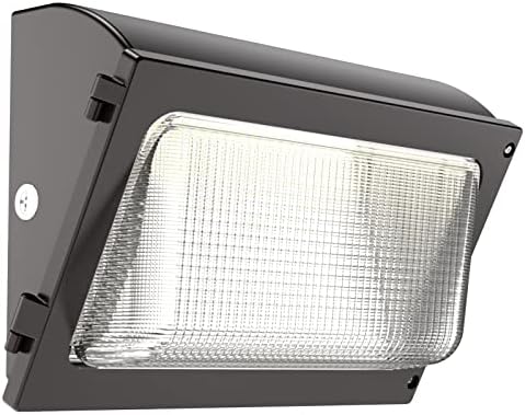 HYPERLITE LED Wall Pack Light 120W with Dusk to Dawn Photocell and Glass Lens LED Security Flood Commercial and Industrial Outdoor LED Wall - Field & Lumen Lighting