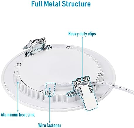 TORCHSTAR 6-Pack 4 Inch LED Recessed Lights