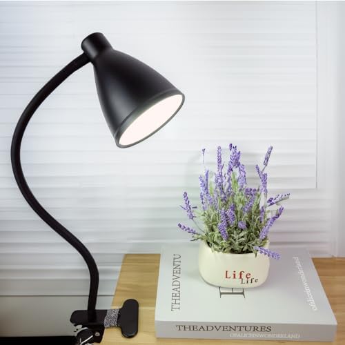 GlowVibe Clamp Desk Lamp, 3 Color Modes, 10W