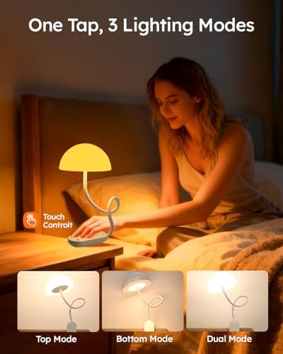 Rechargeable Clip-On Lamp with RGB Ambient Mode