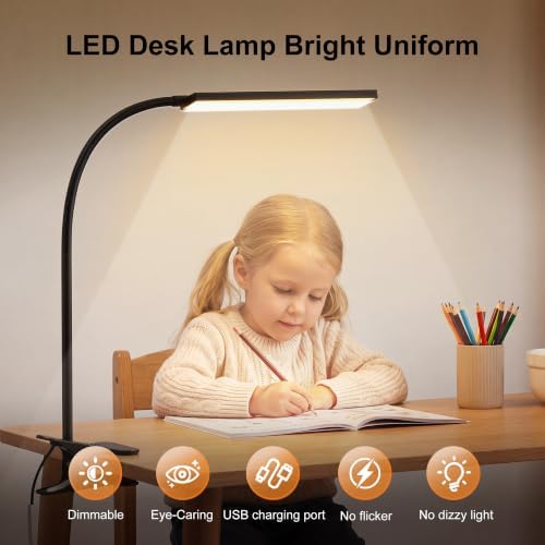 Vansuny USB Clip-On LED Reading Lamp