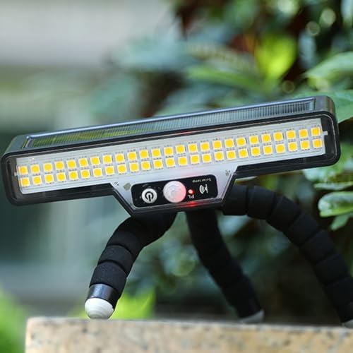 Solar Outdoor Motion Light, Automatic Wide-Angle Step Light