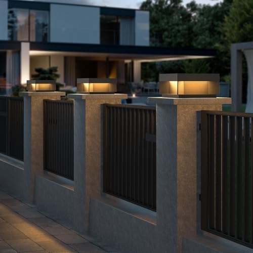 Modern Landscape Post Light, 9.8-Inch, 120V