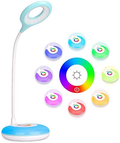 mafiti Cordless Rechargeable LED Desk Lamp, RGB