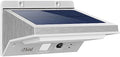 iThird Solar Motion Sensor Light, Stainless Steel, Warm White